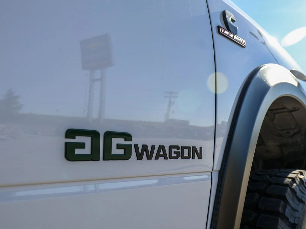 AG Wagon badge on Ram door