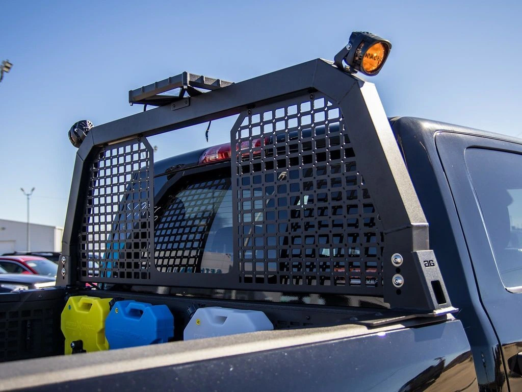 Ram AG Wagon headache rack with work lights